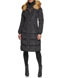 guess black winter jacket