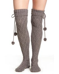 ugg sparkle cable knit socks