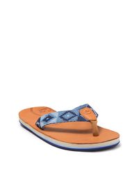 peter millar mens flip flops