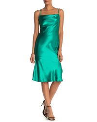 Buy Bebe Bias Satin Slip Dress Cheap Online