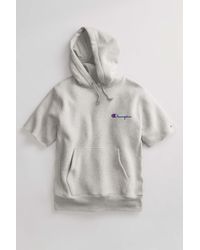 champion hoodie short sleeve