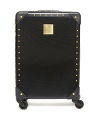 vince camuto black and gold luggage