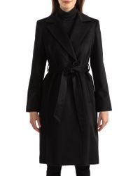 sofia cashmere houndstooth coat