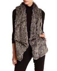 democracy faux fur jacket