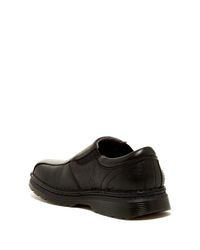 Dr. Martens Leather Tevin Slip-on Shoe in Black for Men - Lyst