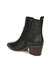 franco sarto sager suede chelsea bootie