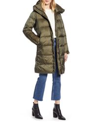 halogen hooded coat