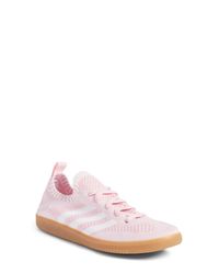 adidas Samba Primeknit Shoes in Pink | Lyst