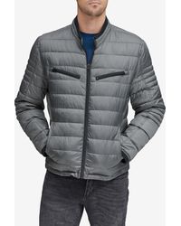 Marc New York by Andrew Marc mens Grymes Diamond Quilted Four Pocket Lightweight Field Jacket 