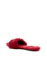 aldo fur slides