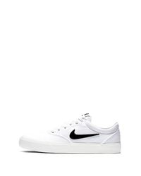 Nike Canvas Sb Charge Slr Sneaker in White for Men | Lyst