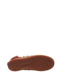 Nike Synthetic Sf Air Force 1 Mid Premium Shoe in Brown for Men | Lyst