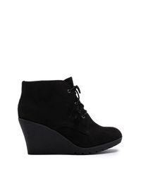 mia baylie wedge bootie