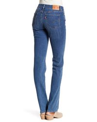 Levi's 714 Straight Leg Jeans - 30-34" Inseam in Blue - Lyst