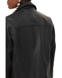 dolly leather biker jacket