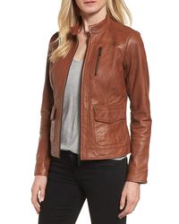 bernardo leather jacket