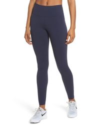 Nike Sculpt Lux Training Tights in Blue - Lyst