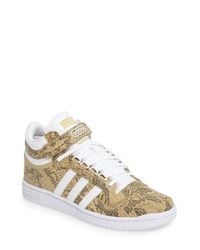 adidas Originals Leather Concord 2.0 Dragon Lair Snake Embossed Mid Top  Sneaker (men) in Sand/ White (White) for Men - Lyst