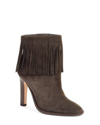 joie fringe booties