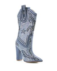 cape robbin denim boots