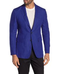 burberry blue blazer