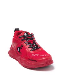 Champion shoes 93eighteen red Clearance