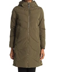 french connection packable hooded puffer jacket