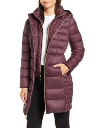 michael kors down long coat