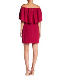 trina turk red zeal dress