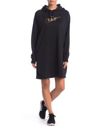 black and gold nike dress