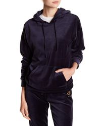 Juicy Couture Blue Collegiate Luxe Pullover