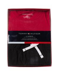tommy hilfiger jogger set men's