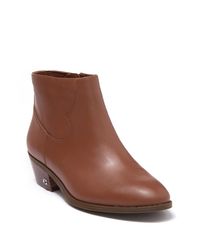 Coach dannie leather ankle bootie Clearance