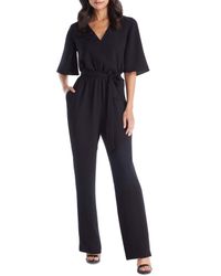 dress the population joey jumpsuit