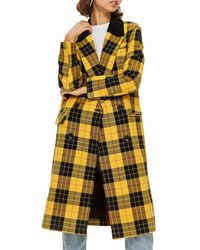 yellow tartan jacket