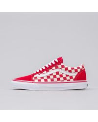 Get - vans red and white checkered 