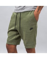 olive green nike shorts