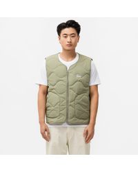 Stussy Recycled Nylon Liner Vest in Brown for Men | Lyst
