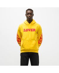 Bianca Chandon Lover Pullover Hoodie in Yellow for Men | Lyst