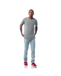 John Elliott Gray Classic Crew In Co-mix Grey for men