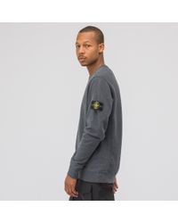 stone island sweatshirt charcoal