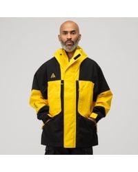 nike acg gore tex jacket yellow