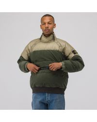 stone island cotton velvet down 