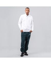 Stone Island 60120 Raised Collar Fleece Sweatshirt In White for men