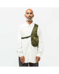 Holde håndtag Øde Engineered Garments Shoulder Vest in Green for Men | Lyst