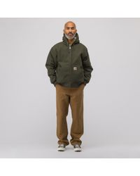 Carhartt WIP Cotton Active Pile Jacket In Cyprus in Green for Men - Lyst