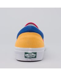 Vans Yacht Club Classic Slip-on In Red/blue/yellow for Men | Lyst