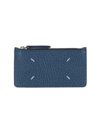 Maison Margiela Leather Wallets(s56ui0143-p4455) in Blue for Men - Lyst