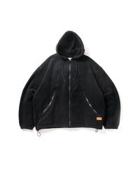 Tightbooth Wool Boa Hoodie Jkt in Black for Men | Lyst
