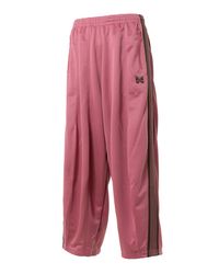 Needles H.d. Track Pant - Poly Smooth in Pink for Men | Lyst